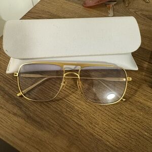 Elisa Johnson Jane Sunglasses (Gold Metal)